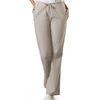 Cherokee Women's Natural Rise Flare Leg Drawstring Pant