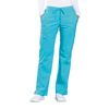 Cherokee Workwear Revolution Mid Rise Moderate Flare Drawstring Pant