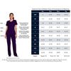 Cherokee Workwear Revolution Mid Rise Moderate Flare Drawstring Pant