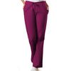 Cherokee Women's Natural Rise Flare Leg Drawstring Pant