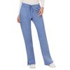 Cherokee Workwear Revolution Mid Rise Moderate Flare Drawstring Pant
