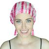 Chemo Beanies Tanisha Pink Tie-Dye Soft Jersey Knit 