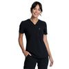 Cherokee Infinity Left Chest Pocket Tuckable V-Neck Top