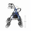 aluminum walker with seat