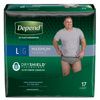 Depend Fit-Flex Incontinence Underwear For Men - Maximum Absorbency