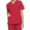 Dickies Women's V-Neck Solid Scrub Top