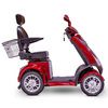 EWheels EW-72 Four Wheel Heavy Duty Scooter with Electromagnetic Brakes - Red