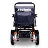 EWheels EW-M45 Folding Electric Wheelchair - Black and Orange