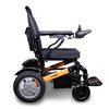 EWheels EW-M45 Folding Electric Wheelchair - Black and Orange