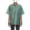 Graham Medical Non-Woven Short Sleeve Scrub Shirt Without Pockets