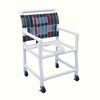 Healthline Shower Commode Chair Wide with Sling Seat