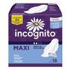 Incognito Maxi Pads with Wings Regular Absorbency