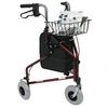 Karman Healthcare Tri Walker Three-Wheel Foldable Rollator