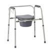 Medline Steel Commode With Microban