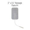 Metron Cloth Electrodes - 2" x 3.5" Rectangle