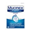 Mucinex Guaifenesin Cold and Cough Relief Tablets