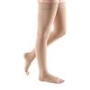 Medi USA Mediven Comfort Thigh High 20-30 mmHg Compression Stockings w/ Beaded Silicone Top Band Closed Toe
