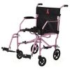Medline Transport Wheelchair - Pink