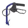 Medline Wheelchair Blue Left Upper Cane and Brake