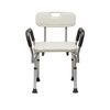 Medline Bath Bench with Arms and Back