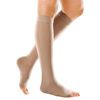 Medi USA Mediven Forte Knee High 30-40 mmHg Compression Stockings Extra Wide Calf w/Silicone Top Band Open Toe