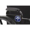 Medline Nylon Desk-Length Wheelchair Armrests