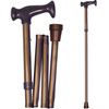 HealthSmart Adjustable Folding Canes- Bronze