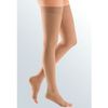 Medi USA Mediven Plus Thigh High 30-40 mmHg Compression Stockings w/ Silicone Top Band Open Toe