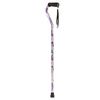 Mabis DMI Lightweight Adjustable Designer Cane with Offset Handle