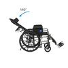 High Back Recliner Wheelchair