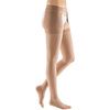 Medi USA Mediven Plus Thigh High Compression Stockings w/ Waist Attachment Right Leg Open Toe