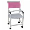 MJM Flat Stock Seat Shower Chair