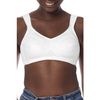 Amoena Nora Wire Free Soft Cup Bra - White Front