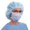 O&M Halyard Inc Pleated Anti-Fog Foam Surgical Mask