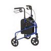 Rose Healthcare Three Wheeled Rolling Walker With Carry Bag