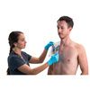 Using Shower Shield Wound Cover on Chest