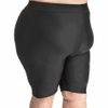 Wear Ease High Waist Compression Shorts with Stockings - 614S