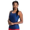 Wear Ease Slimmer Mastectomy Camisole-Navy Front View