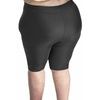 Wear Ease High Waist Compression Shorts with Stockings - 614S