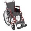 Ziggo Lightweight Pediatric Wheelchair - Red