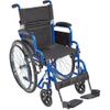 Ziggo Lightweight Pediatric Wheelchair - Blue