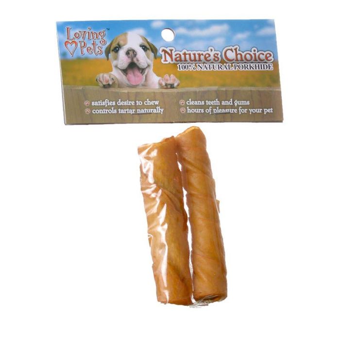 Loving Pets Pork Twist Chew Sticks