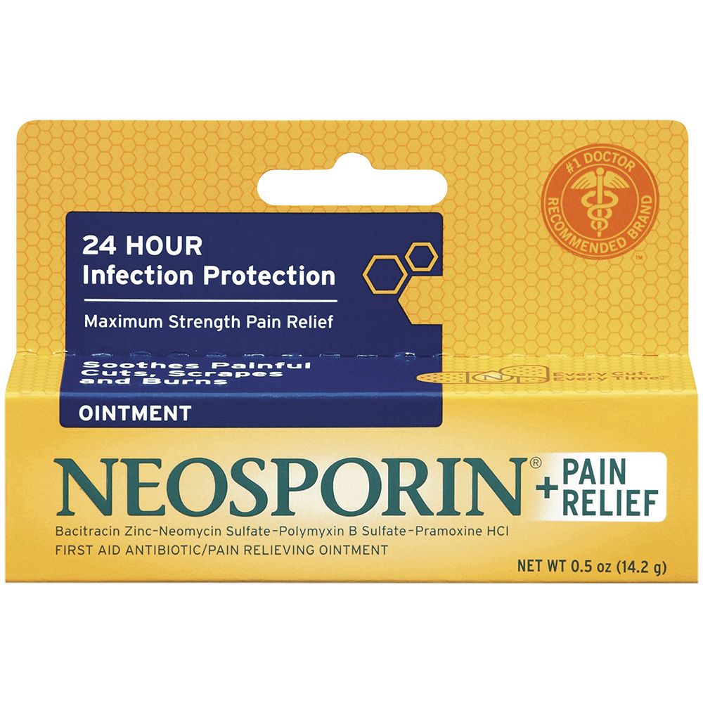Neosporin Plus Pain Relief Antibiotic Ointment