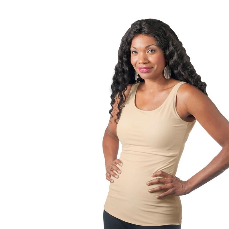 Wear Ease Slimmer Mastectomy Camisole, Made In USA