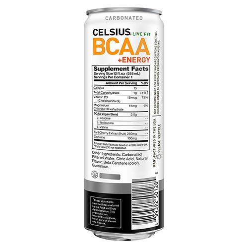 Celsius BCAA + Energy Recovery Drink