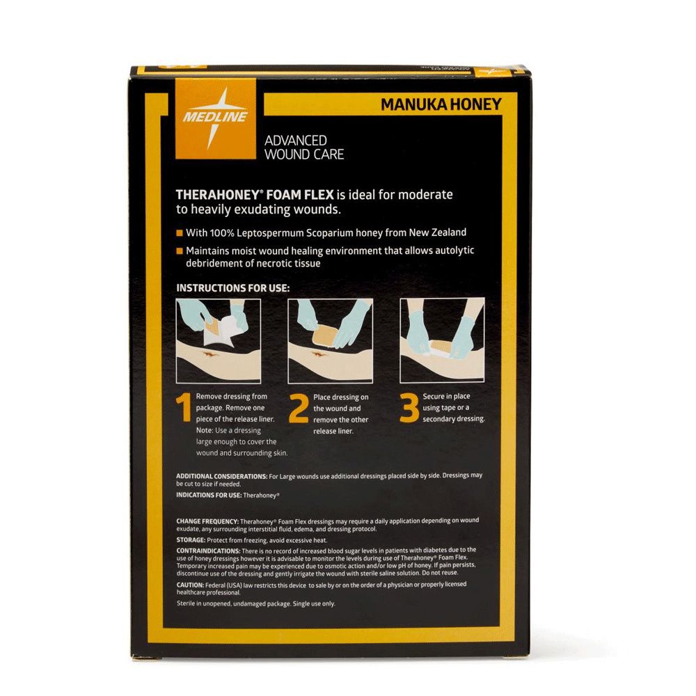 MANUKAhd® Super Lite Pads Bundled with Transparent Dressings or Bandages