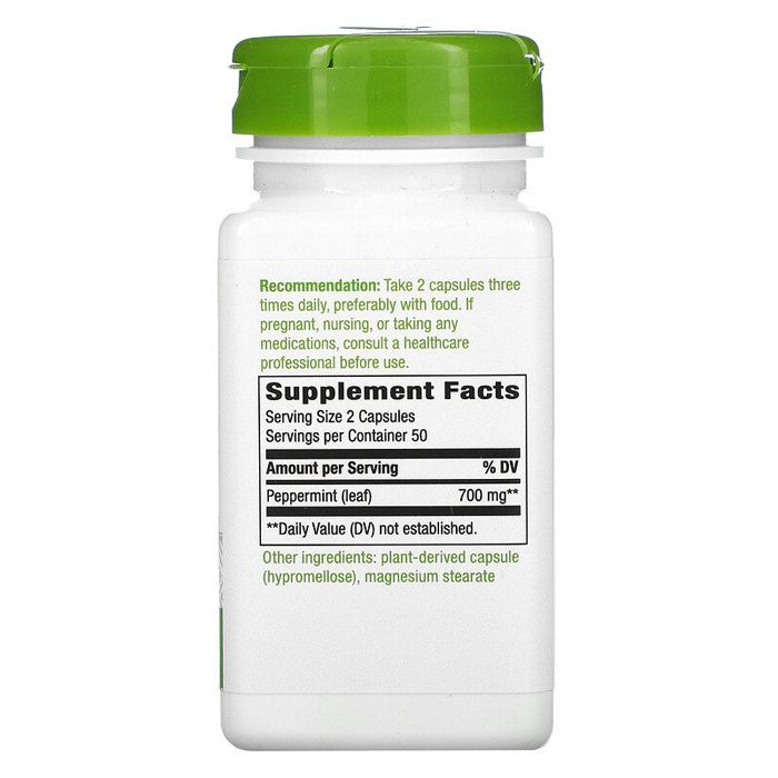 Natures Way Peppermint Leaves Dietary Supplement