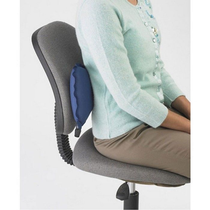 The Original McKenzie Lumbar Roll by OPTP - Low Back Support for Office  Chairs and Car Seats