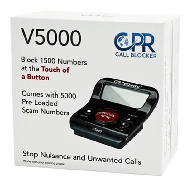 BT CPR CALLBLOCKER V5000 BT 3960 CORDLESS PHONE HANDSET Call Blocker Machine 