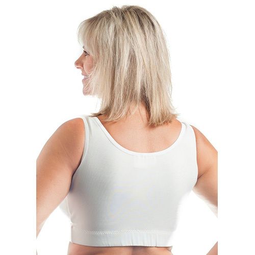 Wear Ease Compression Bra + 2 Drain Pouches and Breast Forms
